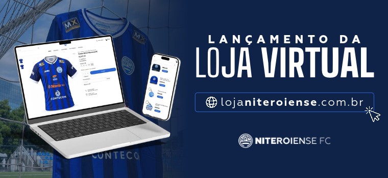 Niteroiense lan�a loja virtual oficial com produtos do clube